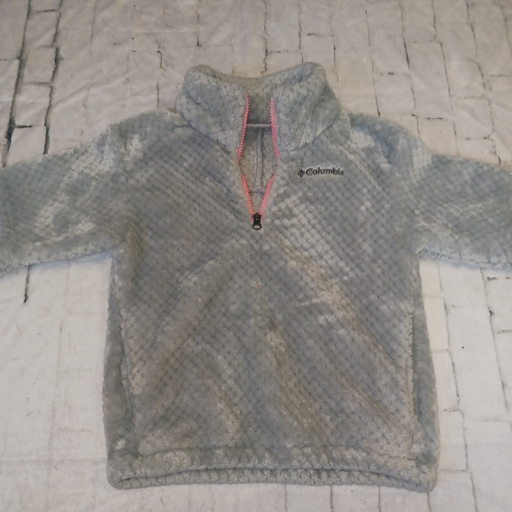Girl's Columbia Fleece Sweater Size Small
